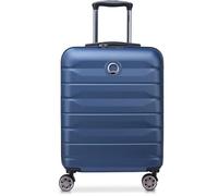 DELSEY PARIS - AIR ARMOUR - Valigia da Cabina Rigida Sottile - 55x40x20 cm - 34 L - S - Blu Notte