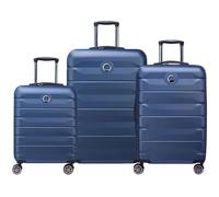 DELSEY PARIS Air Armour 4DR Expandable Trolley Set Nightblue