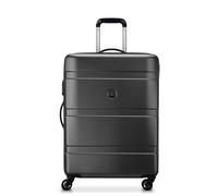 DELSEY PARIS - AIRSHIP 2.0 - Valigia da stiva - 66x46x28 cm - Nero | Guscio rigido e leggero, Garanzia 2 anni, Lucchetto TSA, Taglia media L, 4 ruote doppie, Tasca a rete, Maniglia laterale, ABS