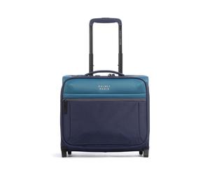 Delsey Paris Brochant 3 Valigia trolley (2 ruote) blu, poliestere riciclato, unisex