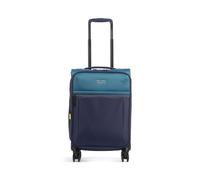 Delsey Paris Brochant 3 Valigia trolley (4 ruote) blu, fibra sintetica, 35 x 55 x 25cm