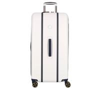 Delsey Paris Cadence 4 ruote Carrello 80 cm con piega di espansione bianco