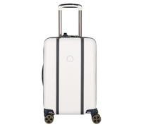 Delsey Paris Cadence 4 ruote Carrello della cabina 55 cm con piega di espansione bianco