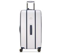 Delsey Paris Cadence Trunk - Trolley 4 ruote 80 cm espandibile (elfenbein/blau)