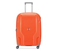 Delsey Paris Carrello Clavel a 4 ruote da 70 cm con piega ad espansione arancia