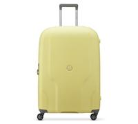 Delsey Paris Carrello Clavel a 4 ruote da 76 cm con piega ad espansione giallo