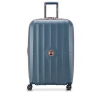 Delsey Paris Saint Tropez Valigia trolley (4 ruote) blu-grigio, policarbonato, 50 x 77 x 32cm