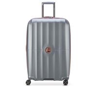 Delsey Paris Saint Tropez Valigia trolley (4 ruote) platino, policarbonato, 50 x 77 x 32cm