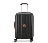 DELSEY PARIS Carrousel Hardside Expandable Luggage with Spinner Wheels, Black, Carry-on 21 Inch