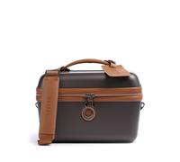 Delsey Paris Chatelet Air 2.0 Borsa per cosmetici marrone scuro, policarbonato, 32 x 23 x 21cm