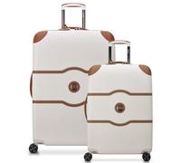 DELSEY PARIS Chatelet Air 2.0 Hardside Luggage with Spinner Wheels, Angora, 2 Piece Set, (24/28)