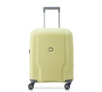 DELSEY PARIS - CLAVEL (Matière Recyclée) - Valise cabine rigide 55 cm x 40 cm x 20 cm - 35 L - S Slim - Jaune pâle