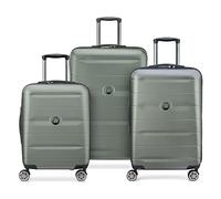 DELSEY PARIS - COMETE PLUS - Set di 3 valigie rigide 55cm/ 67cm/ 77cm - Iguana