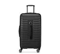 DELSEY PARIS Cruise 3.0, Trolley rigido espandibile con ruote girevoli, nero, Checked-Medium 24 Inch