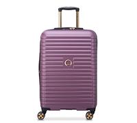 DELSEY PARIS Cruise 3.0, Trolley rigido espandibile con ruote girevoli, Prugna, Checked-Large 28 Inch