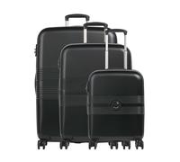 Delsey Paris Flanerie SE Set valigie trolley (4 ruote) nero, plastica, 51 x 76 x 32cm
