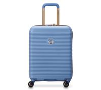 Delsey Paris Freestyle Valigia trolley (4 ruote) blu chiaro, policarbonato, 39 x 55 x 21cm
