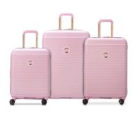 DELSEY PARIS - FREESTYLE - Set di 3 valigie rigide 55 cm/ 66,5 cm/ 76 cm - Peonia