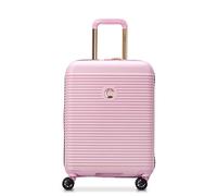 Delsey Paris Freestyle Valigia trolley (4 ruote) rosa, policarbonato, 39 x 55 x 21cm