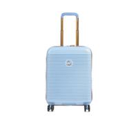 Delsey Paris Freestyle Valigia trolley (4 ruote) blu chiaro, policarbonato, 39 x 55 x 21cm