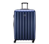 DELSEY Paris Helium Aero Hardside bagaglio espandibile con ruote girevoli, Blu Cobalto, Checked-Large 29 Inch, Helium Aero Hardside bagaglio espandibile con ruote Spinner