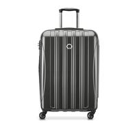 DELSEY PARIS Helium Aero Hardside bagaglio espandibile con ruote girevoli, Carbone spazzolato, Checked-Medium 25 Inch, Helium Aero Hardside bagaglio espandibile con ruote Spinner