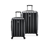 DELSEY PARIS Helium Aero - Trolley rigido espandibile, nero, Checked-Medium 25 Inch