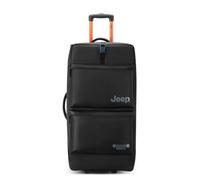 DELSEY PARIS Jeep JS006B - Borsa da viaggio morbida, 55 cm x 37 cm x 25 cm, 37 litri, S, Nero, XXL, DUFFLE