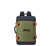Jeep Js007C XL Zaino da viaggio verde/nero, poliestere, 39 x 58 x 22cm