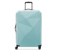 Delsey Paris Karat 2.0 Valigia trolley (4 ruote) blu chiaro, policarbonato, 51 x 77 x 32cm
