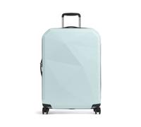 Delsey Paris Karat 2.0 Valigia trolley (4 ruote) blu, policarbonato, unisex