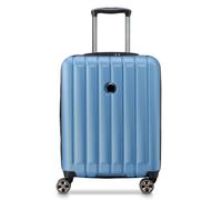 Delsey Paris Longitude 4 ruote Carrello della cabina 55 cm con piega di espansione blu