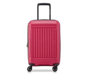 Delsey Paris Lutece Se 4 ruote Carrello della cabina 55 cm con piega di espansione rosa