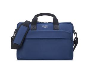 Delsey Paris Maubert 2.0 Valigetta Protezione RFID 40 cm Scomparto per laptop blu