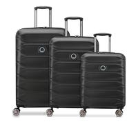 Delsey Paris Meteor 4 ruote Set di valigie 3 pezzi espandibile grigio