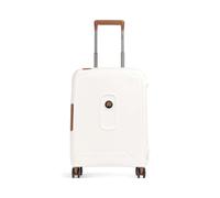 Delsey Paris Moncey Valigia trolley (4 ruote) bianco/marrone, plastica, 40 x 55 x 20cm