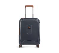 Delsey Paris Moncey Valigia trolley (4 ruote) blu scuro, plastica, 40 x 55 x 20cm