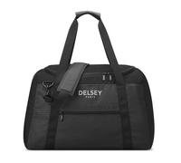 Delsey Paris Nomade Borsone da viaggio nero, poliestere, 55 x 35 x 25cm