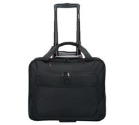 Delsey Paris Parvis Plus Valigia trolley (2 ruote) nero, poliestere, 42 x 38 x 17cm