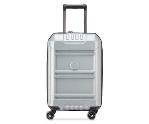 Delsey Paris Rempart 2.0 4 ruote Carrello della cabina 55 cm con piega di espansione bianco