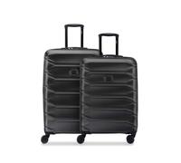 Delsey Paris Set di valigie Meteor a 4 ruote M+L espandibile nero