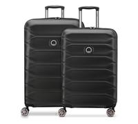 Delsey Paris Set di valigie Meteor a 4 ruote M + L espandibile nero