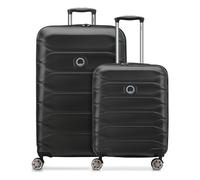 Delsey Paris Set di valigie Meteor a 4 ruote S + L espandibile nero