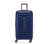 DELSEY PARIS - SHADOW 5.0 - Borsone rigido 74 cm x 42 cm x 35 cm - 89 L - XL - Blu navy intenso