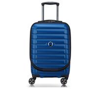 Delsey Paris Shadow 5.0 Trolley da cabina a 4 ruote Scomparto per laptop da 55 cm con piega a espansione blau (TAS012340)