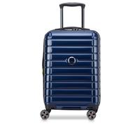 DELSEY PARIS Expandable 4DR Cabin Trolley 55 S+ Marine Blue