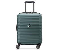Delsey Paris Shadow 5.0 - Trolley da cabina Slim Line USB 4 ruote 55 cm (grün)