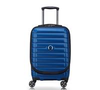 DELSEY PARIS - SHADOW 5.0 - Valigia da cabina rigida 55 cm x 35 cm x 25 cm - 36 L - S - Blu