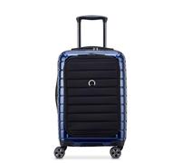 DELSEY PARIS - SHADOW 5.0 - Valigia da cabina rigida 55 cm x 35 cm x 25 cm - 36 L - S - Blu navy intenso