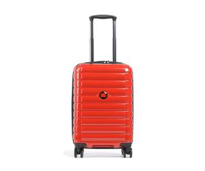Delsey Paris Shadow 5.0 Valigia trolley (4 ruote) rosso, policarbonato, unisex